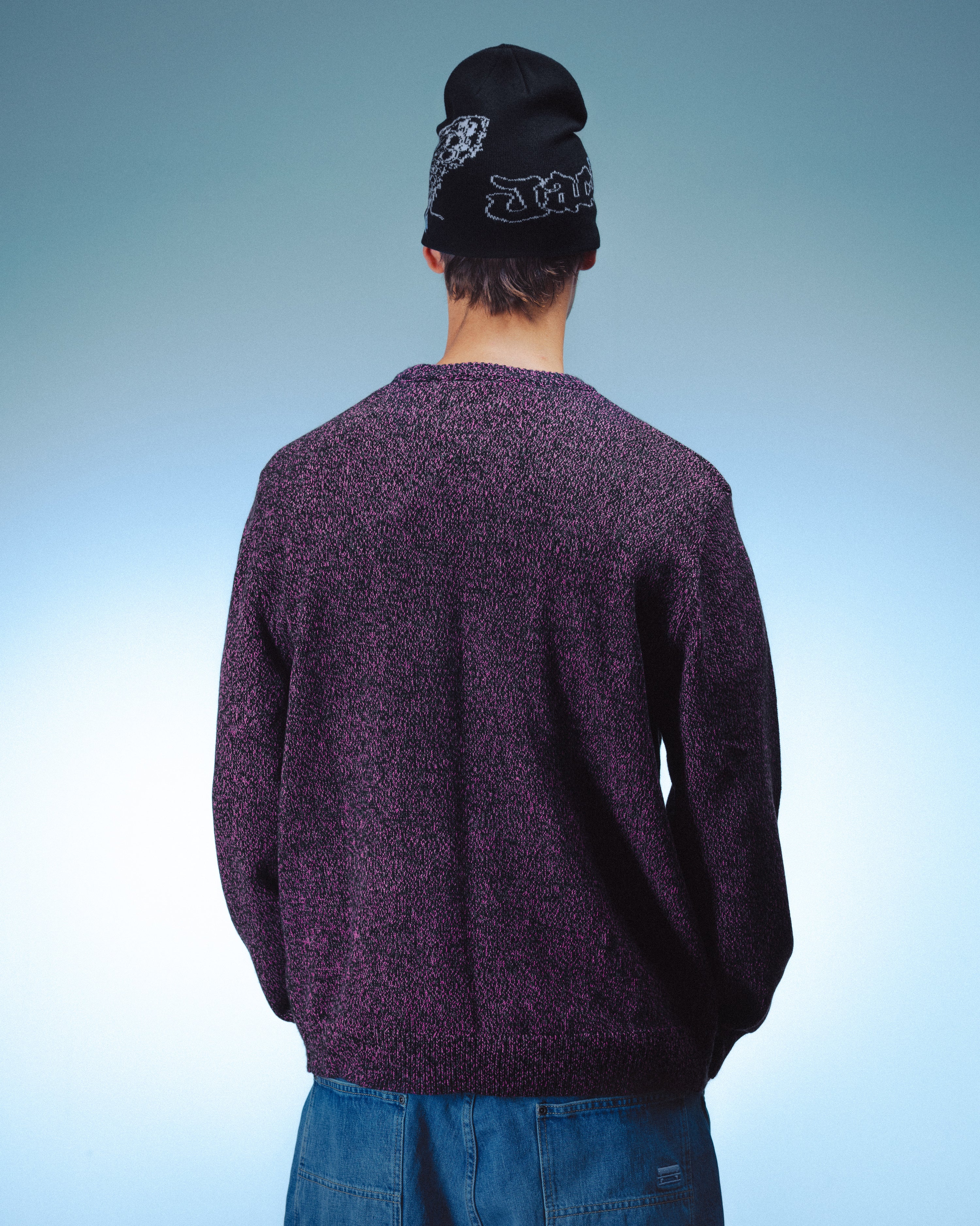 SNUG SWEATER - PURPLE - Image 4