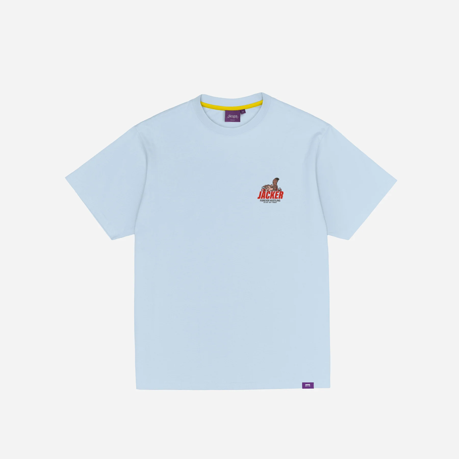 SQUIRREL GANG T-SHIRT - BLUE - Image 3