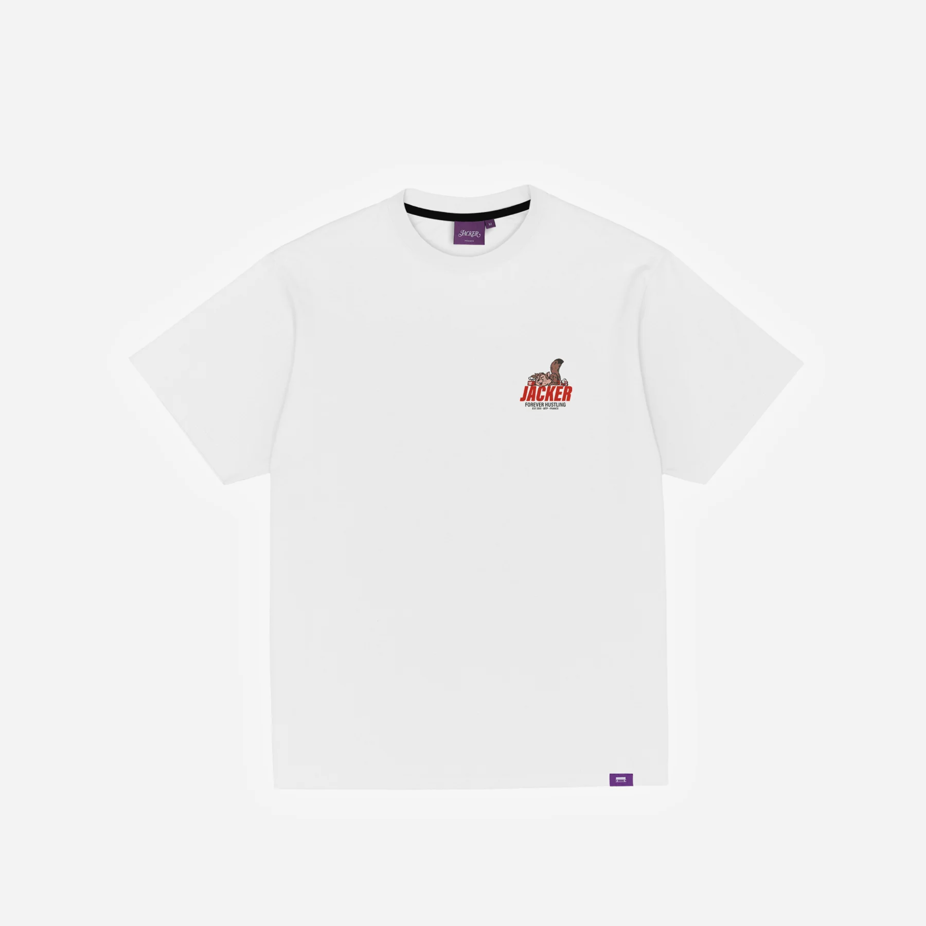 SQUIRREL GANG T-SHIRT - WHITE - Image 3