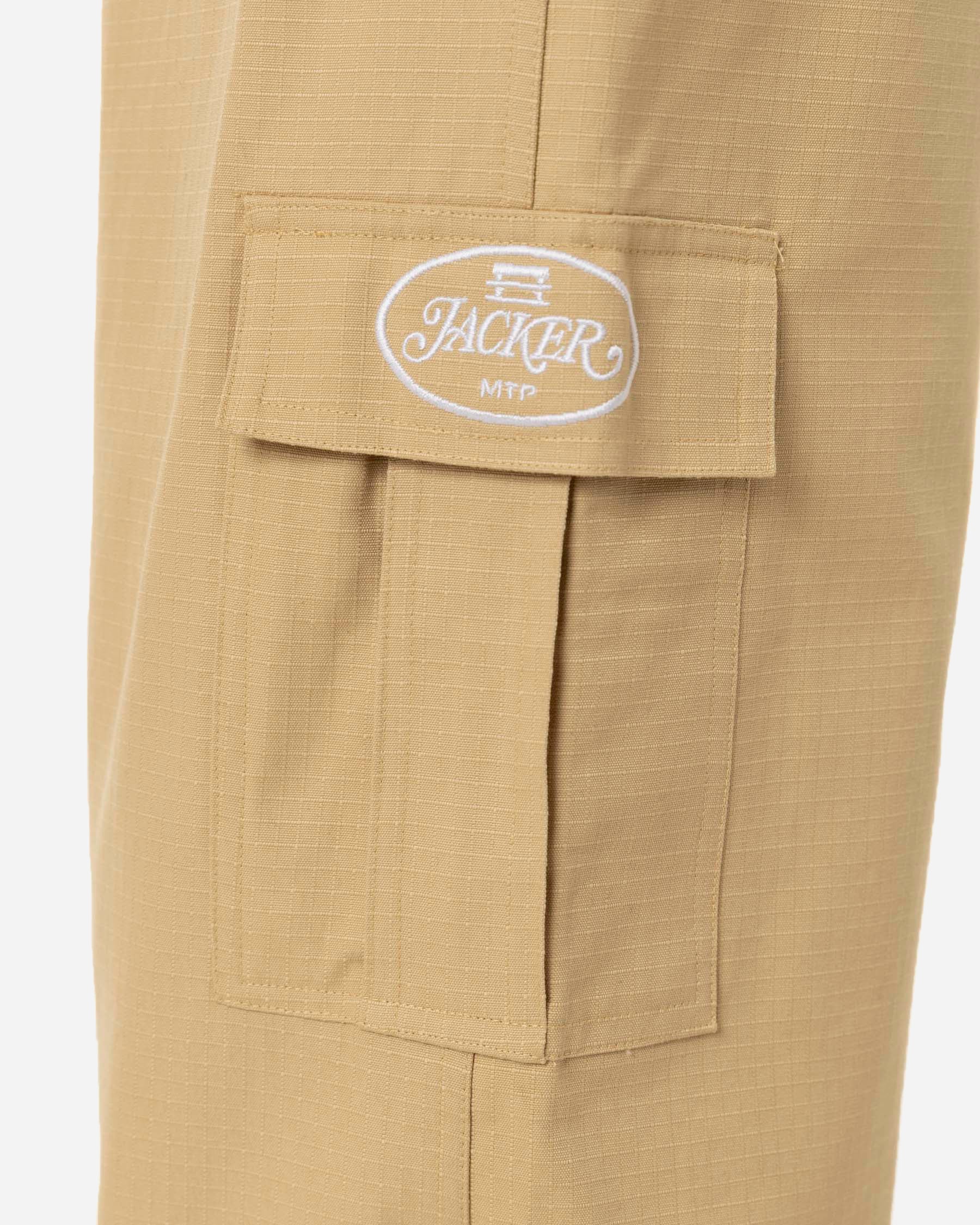STAMP CARGO PANT - BEIGE - Image 8