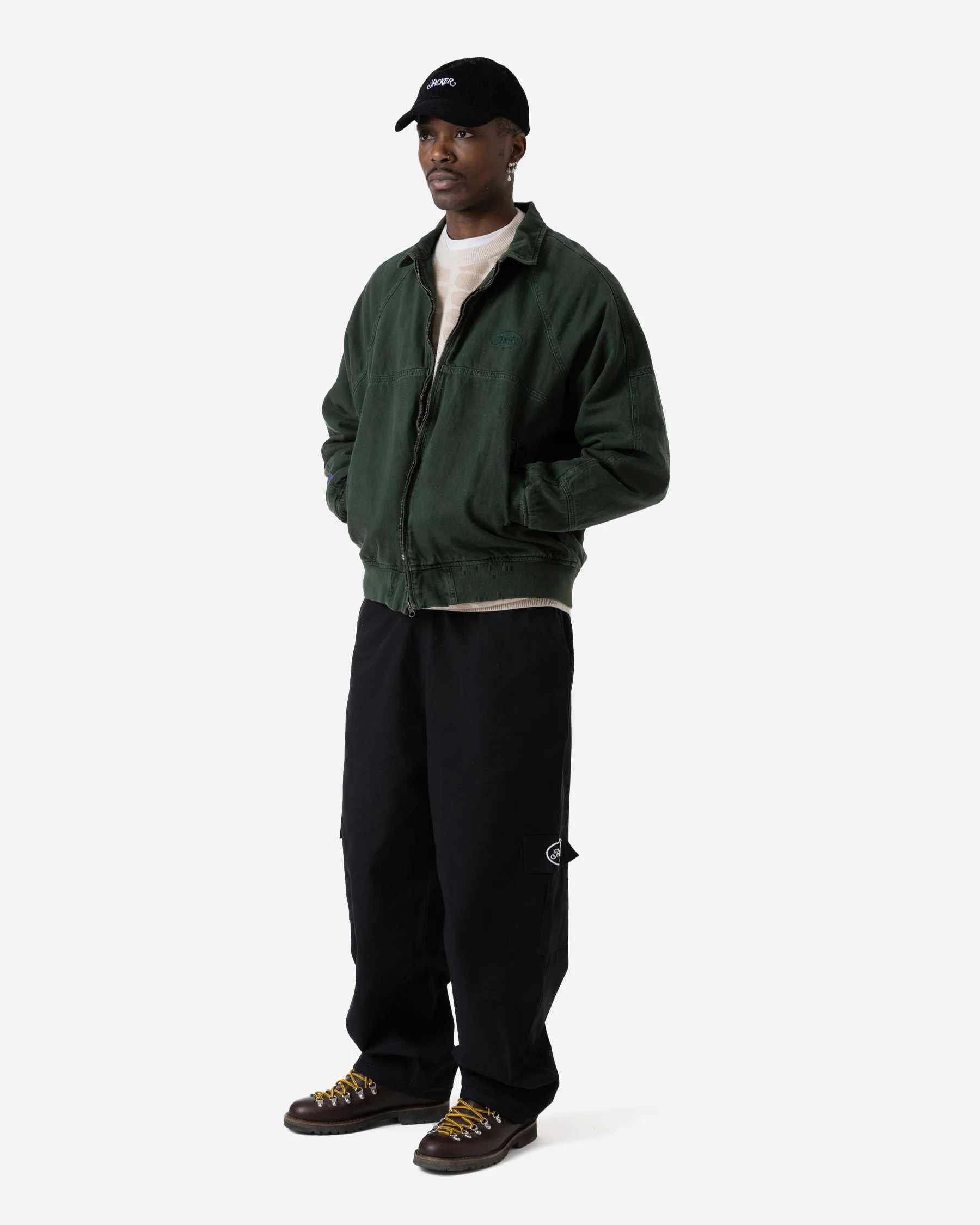 STAMP CARGO PANT - BLACK - Image 5