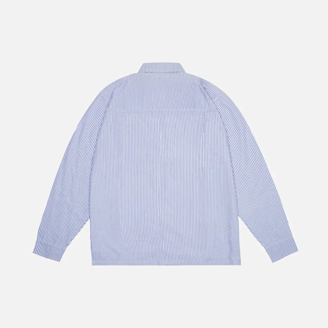 STRIPE L/S SHIRT - BLUE - Image 3
