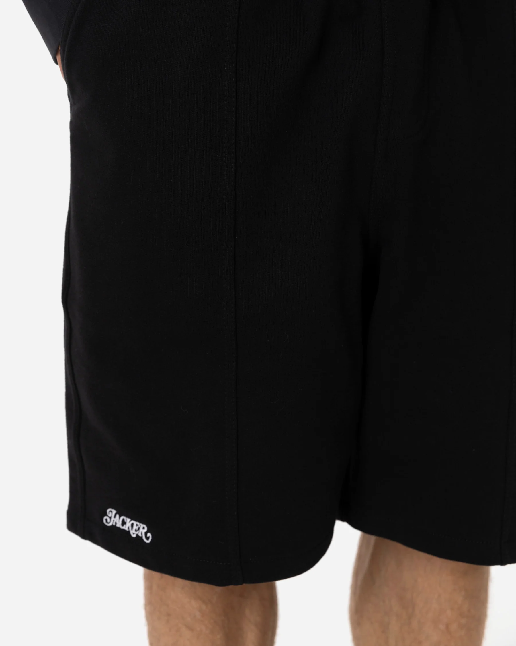 SWEAT 3 STRIPES SHORT - BLACK - Image 7