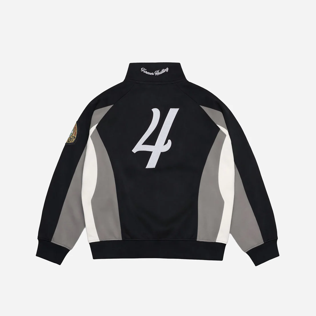 TREVI TRACK JACKET - BLACK - Image 3