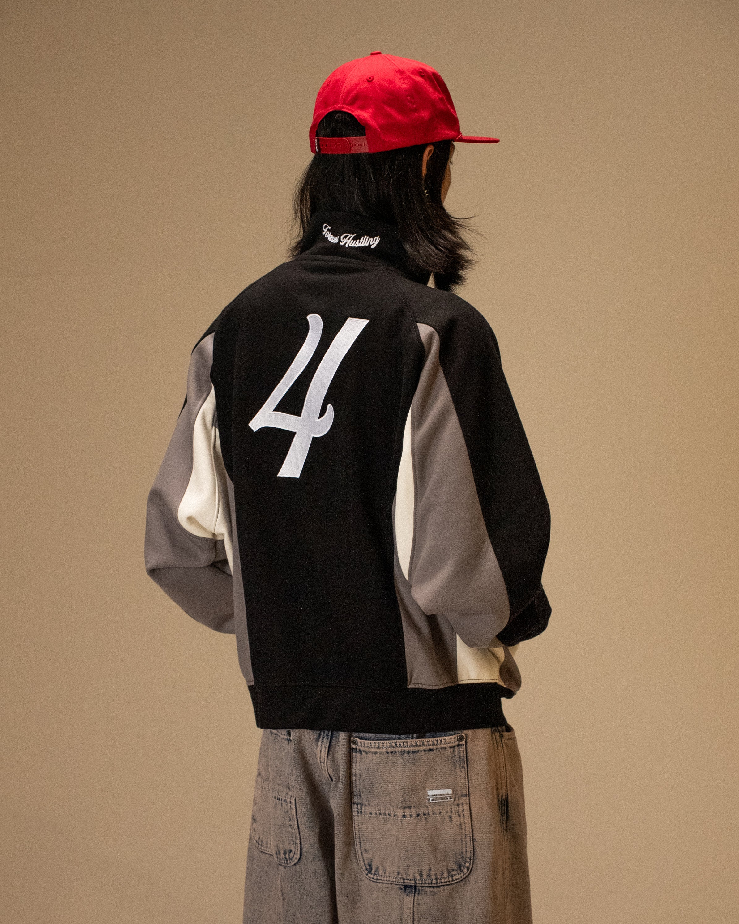 TREVI TRACK JACKET - BLACK - Image 4