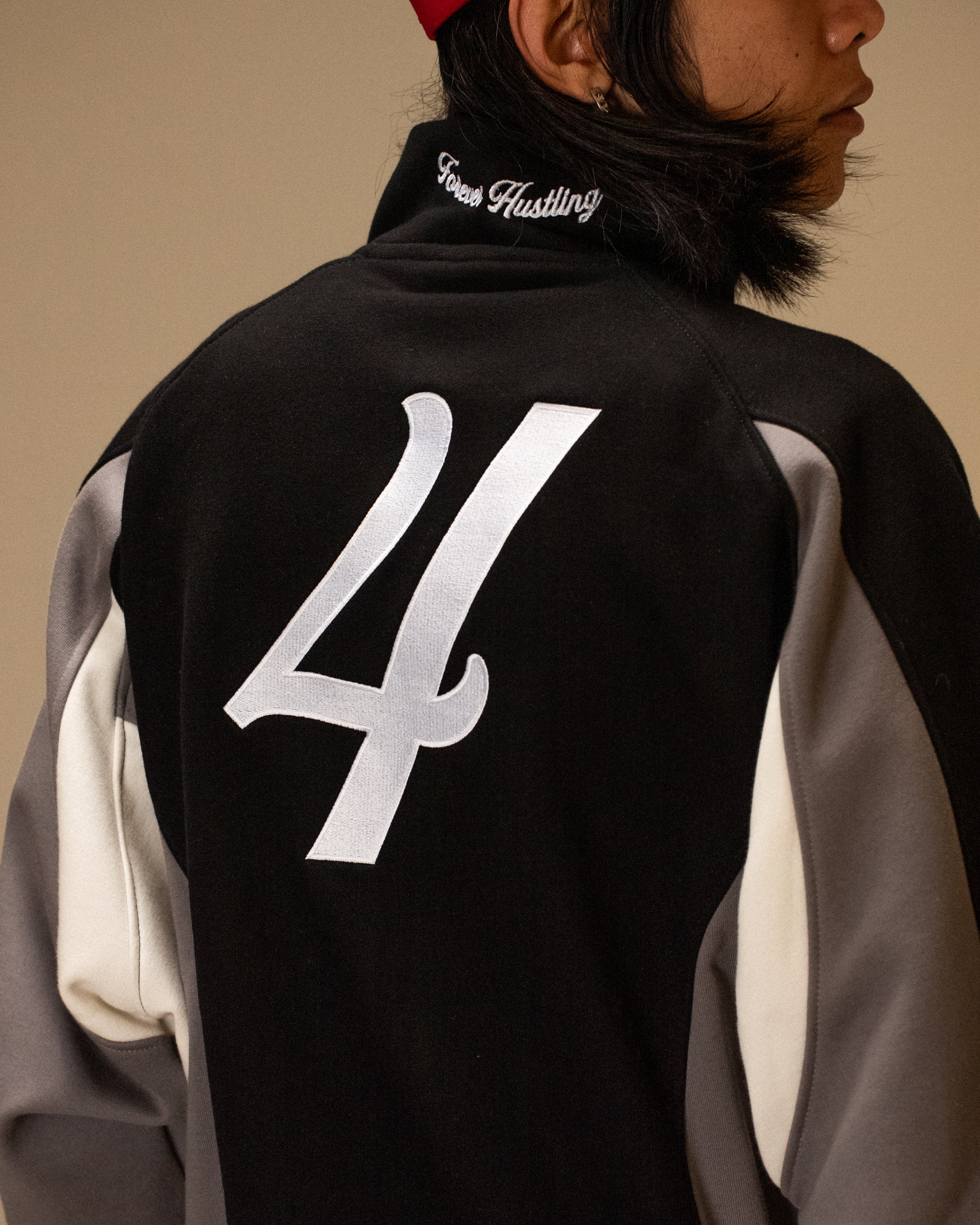 TREVI TRACK JACKET - BLACK - Image 5