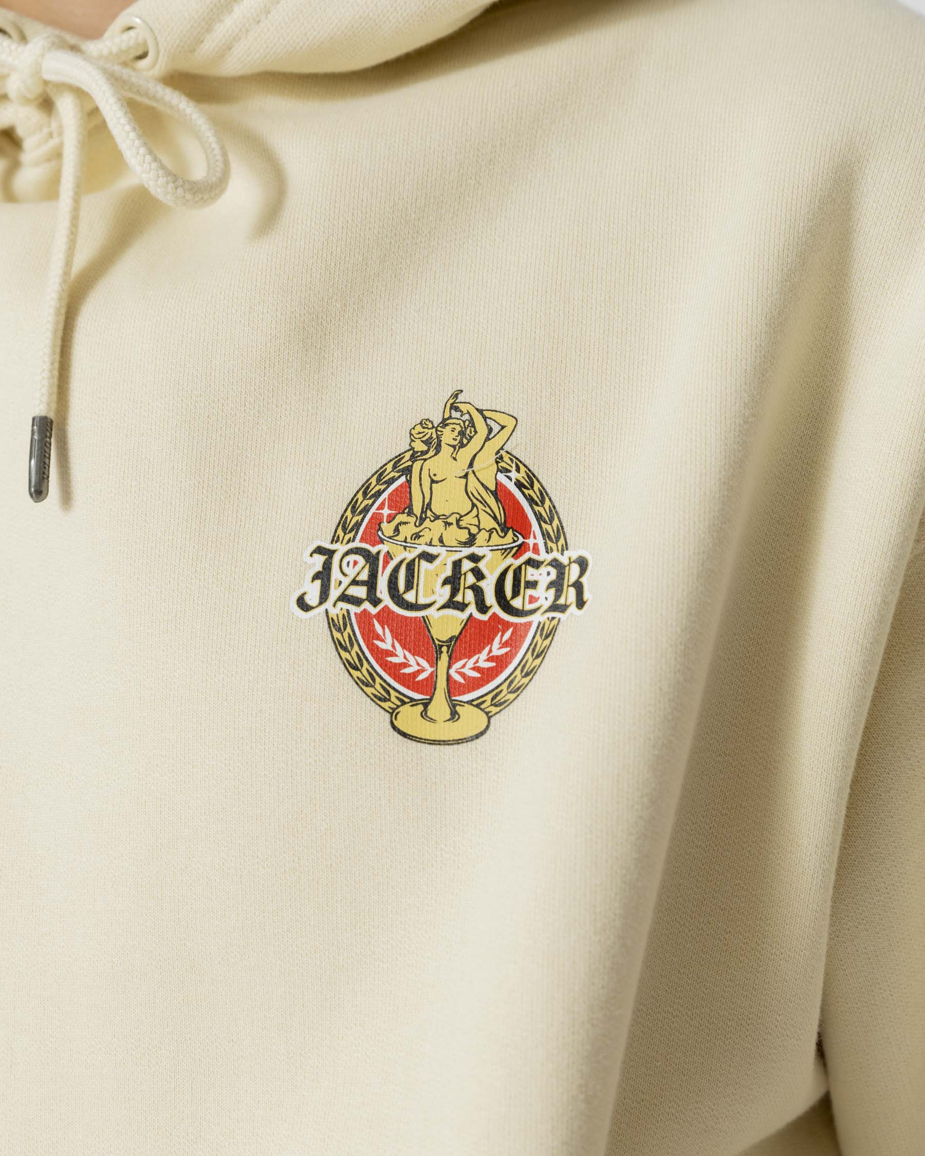 TROIS GRACES HOODIE - BEIGE - Image 6