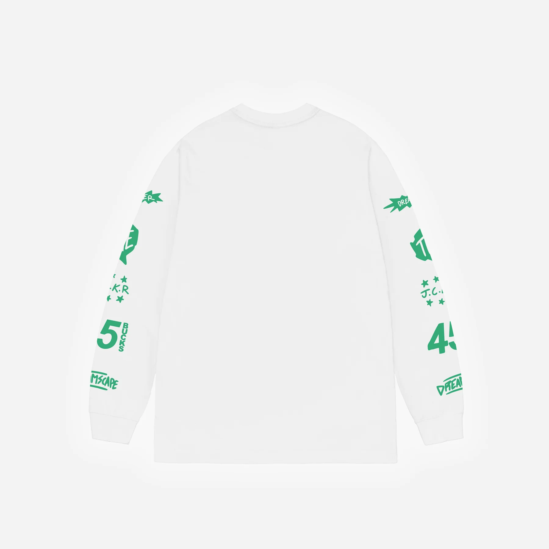 WAKE UP ! LONG SLEEVES - WHITE - Image 3