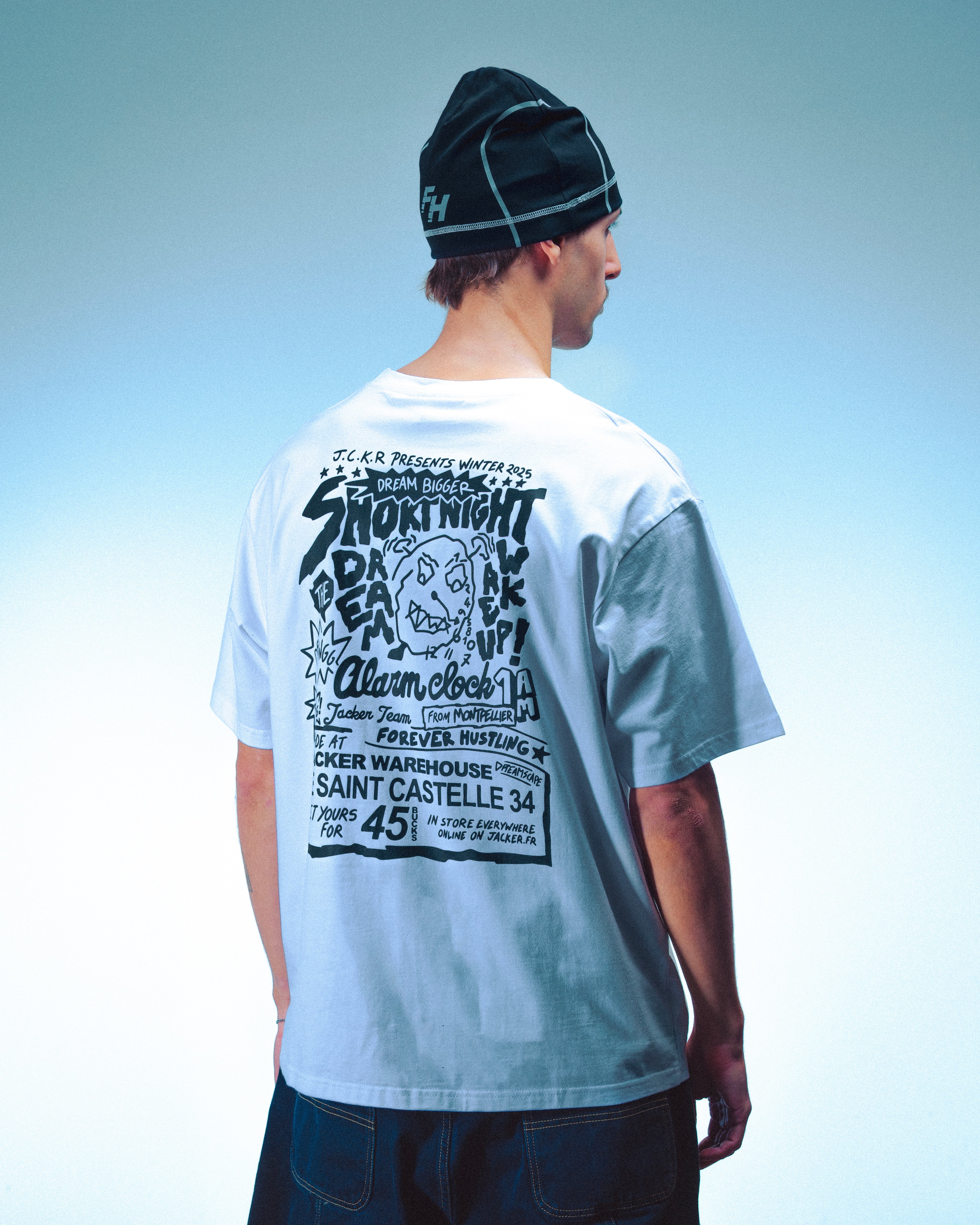 WAKE UP ! T-SHIRT - WHITE - Image 2