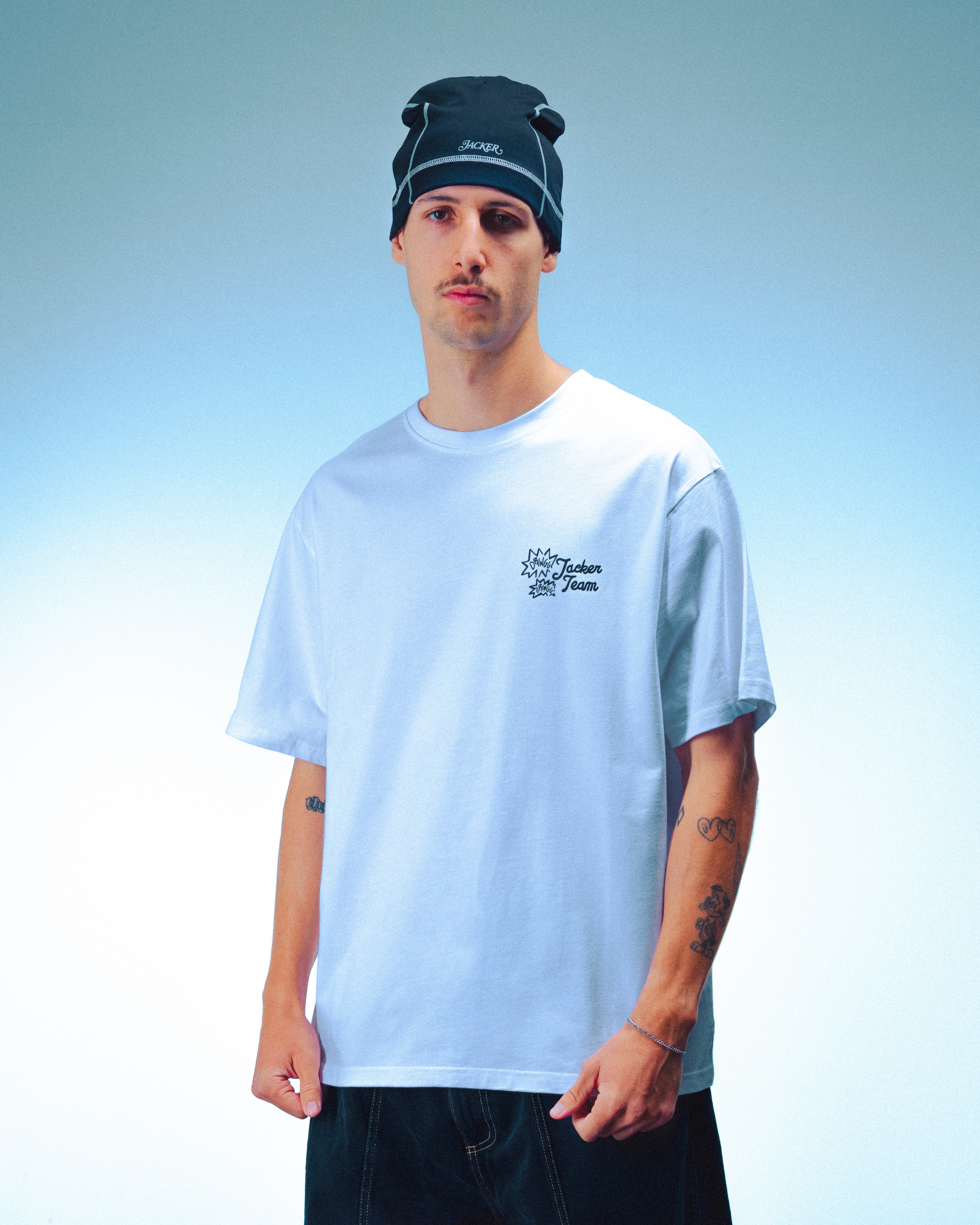 WAKE UP ! T-SHIRT - WHITE - Image 4