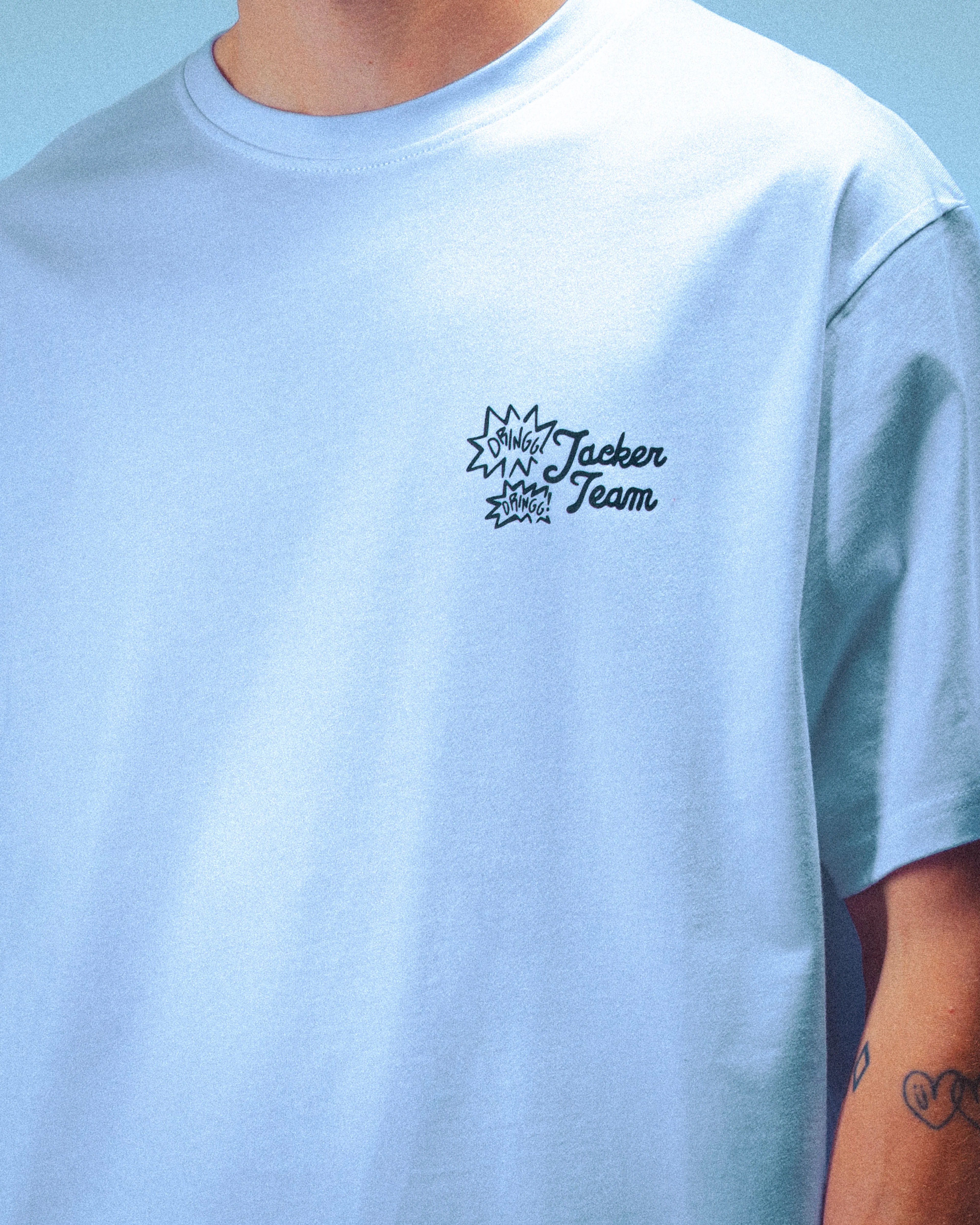 WAKE UP ! T-SHIRT - WHITE - Image 5