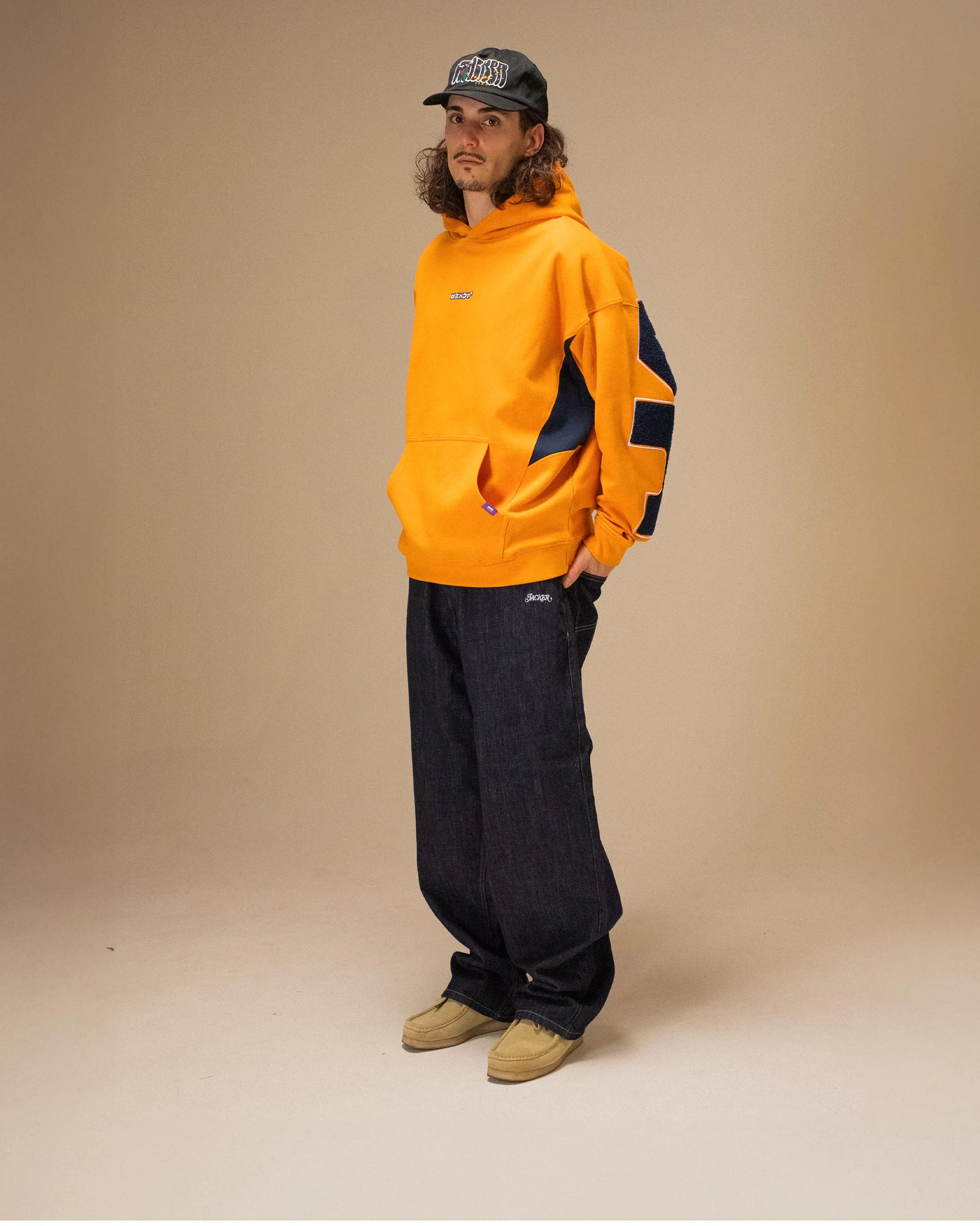 YETORIUS HOODIE - ORANGE - Image 5