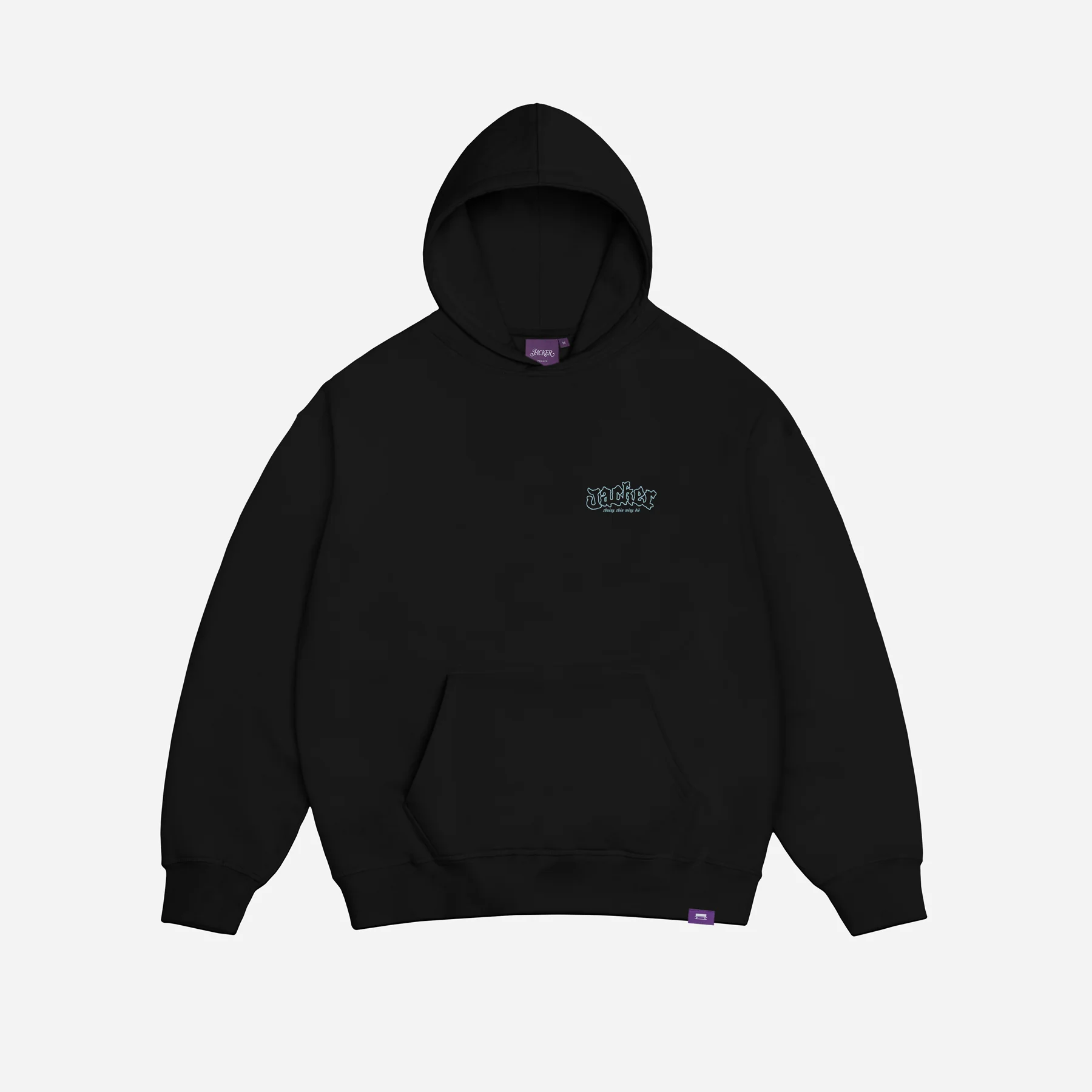 ZHOU HOODIE - BLACK - Image 3