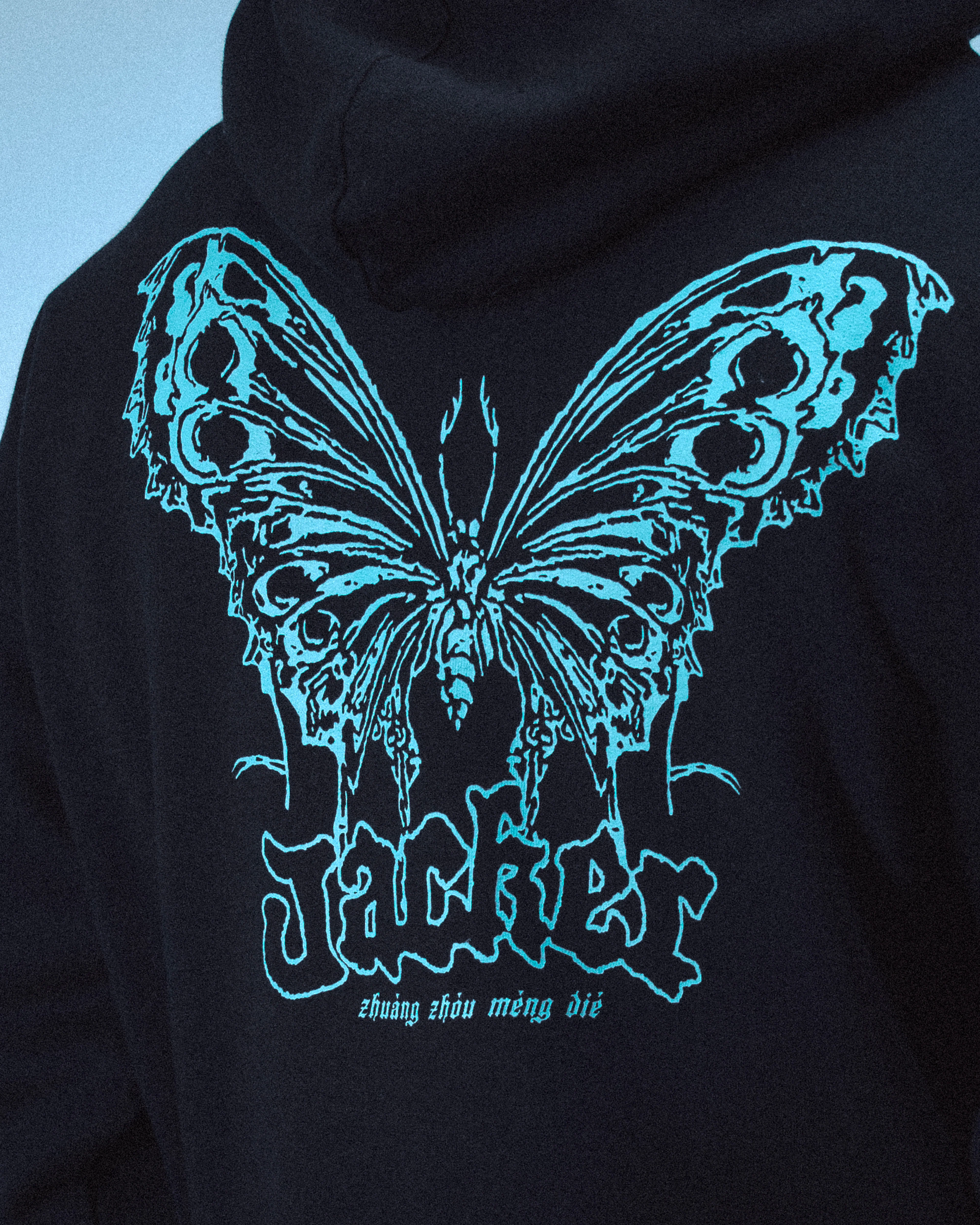 ZHOU HOODIE - BLACK - Image 6