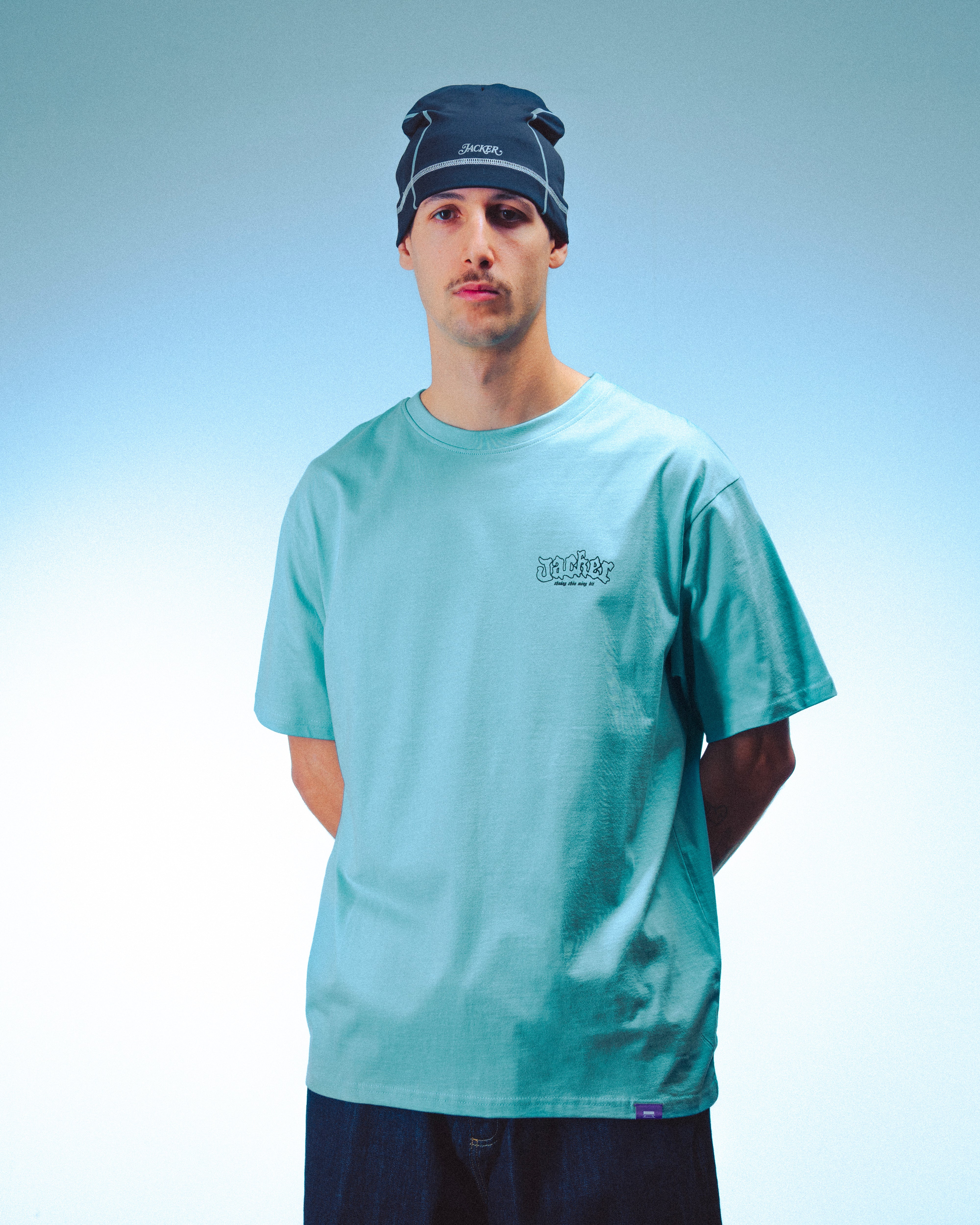 ZHOU T-SHIRT - BLUE - Image 4