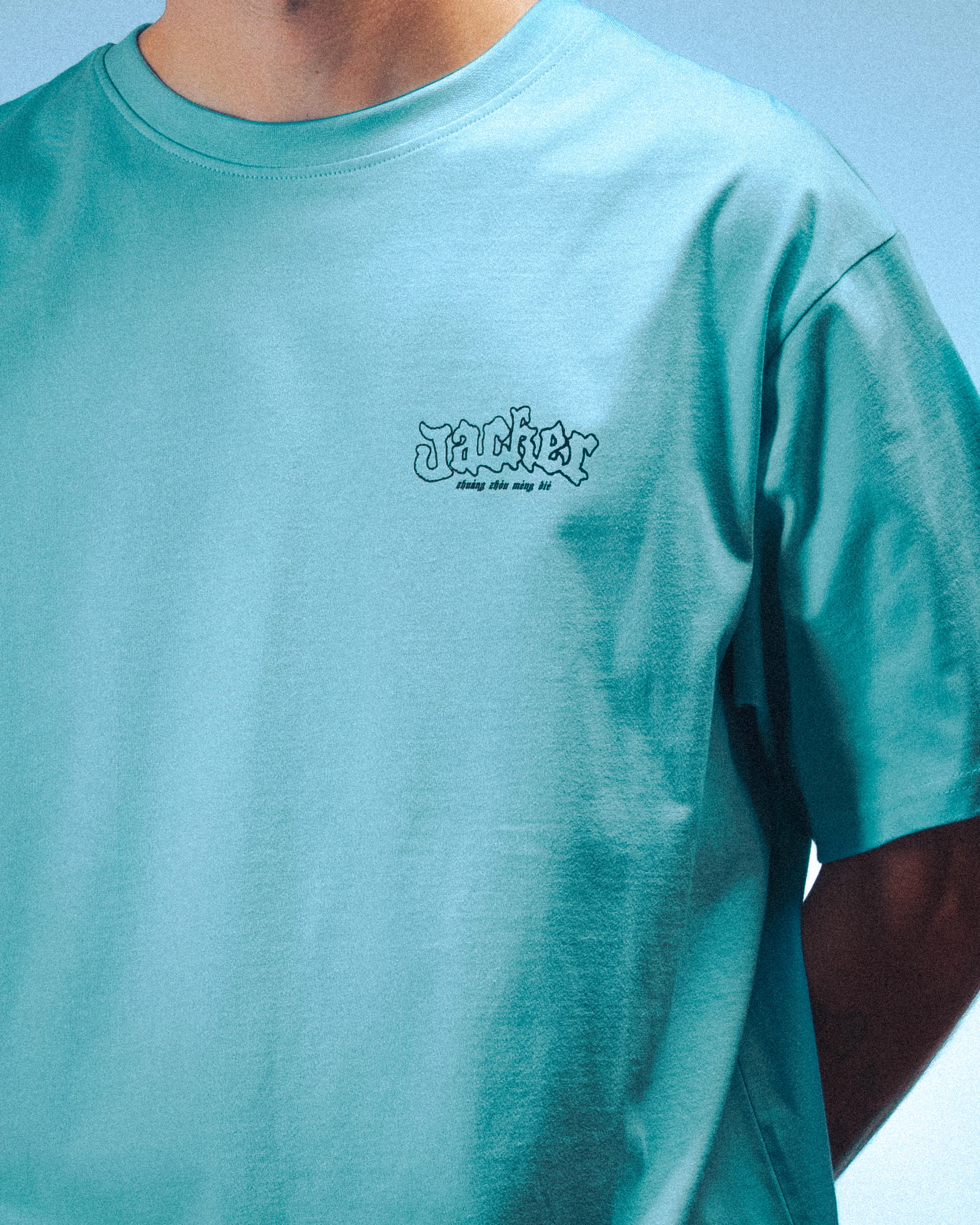 ZHOU T-SHIRT - BLUE - Image 5