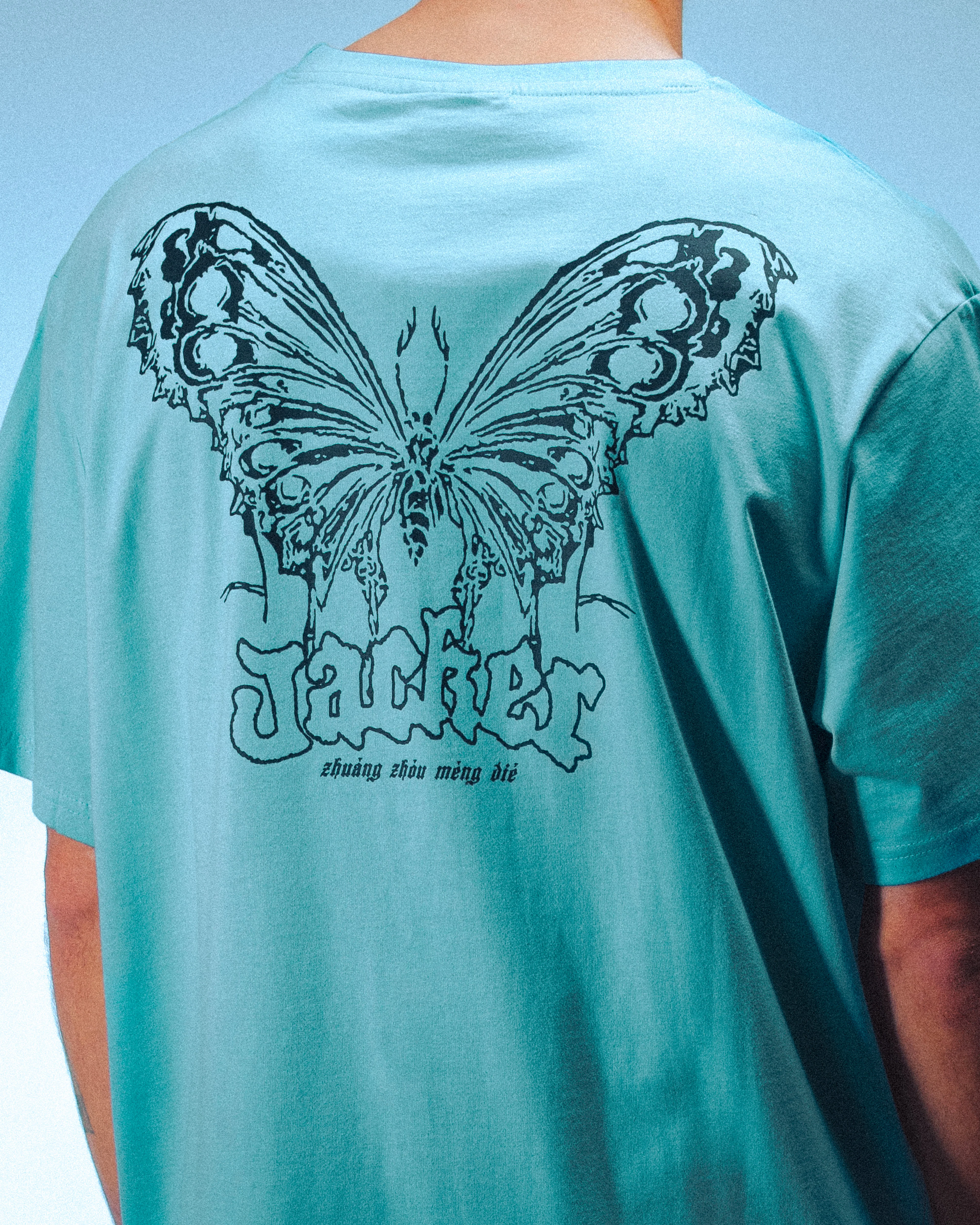 ZHOU T-SHIRT - BLUE - Image 6